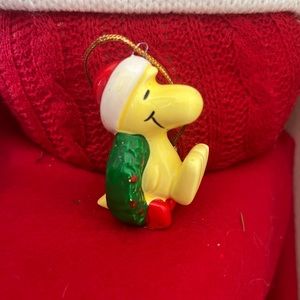 1965, 1972 United Feature Syndicate Inc Peanuts  WOODSTOCK Christmas Ornament
